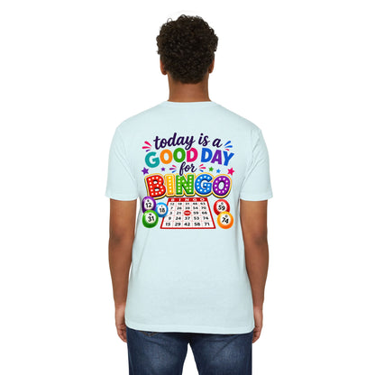 Bingo T-Shirt — "Today Is a Good Day for Bingo" Colorful Game Night Tee