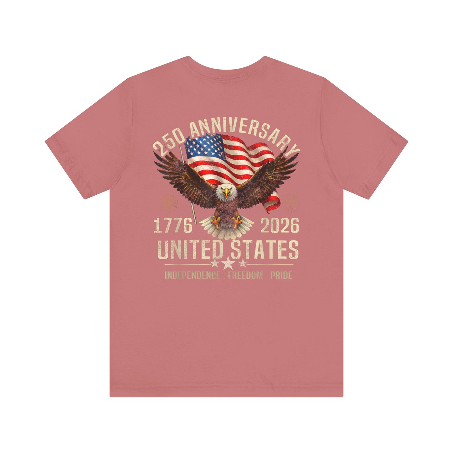 250th Anniversary United States Eagle T-Shirt – 1776–2026 Patriotic Tee