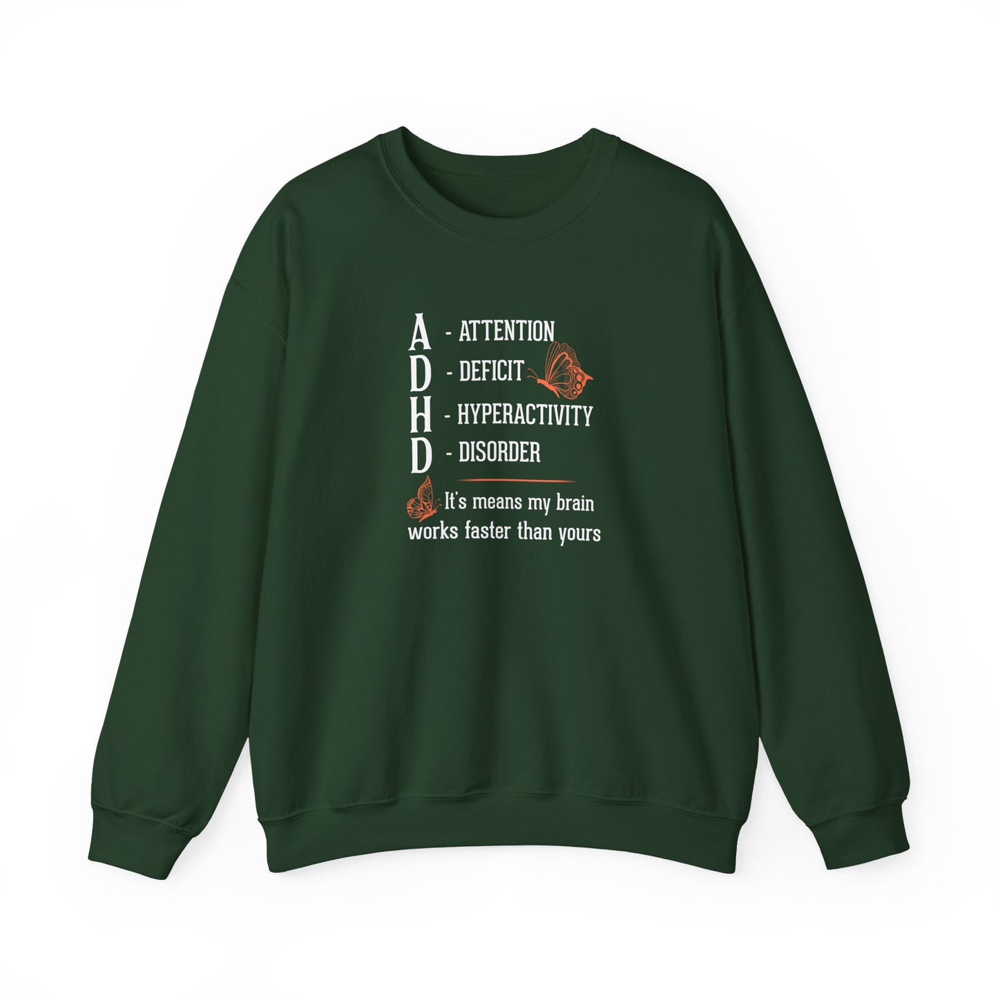 ADHD Awareness Crewneck Sweatshirt