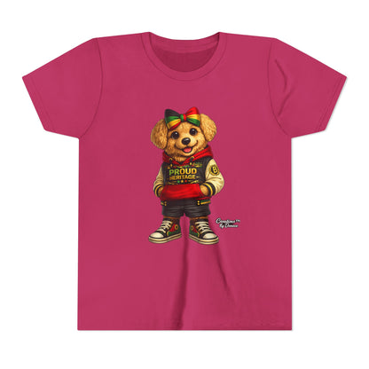 Kids Rasta Bear 'Proud Heritage' Tee