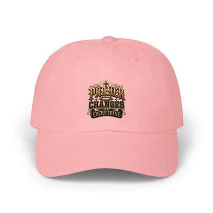 Classic Dad Cap - 'Prayer Changes Everything' Embroidered Baseball Hat