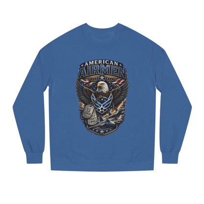 American Airmen Eagle Sweatshirt — Patriotic Air Force Crewneck