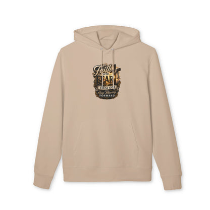 Faith Over Fear Hoodie — "Trust God, Keep Moving Forward" Inspirational Pullover
