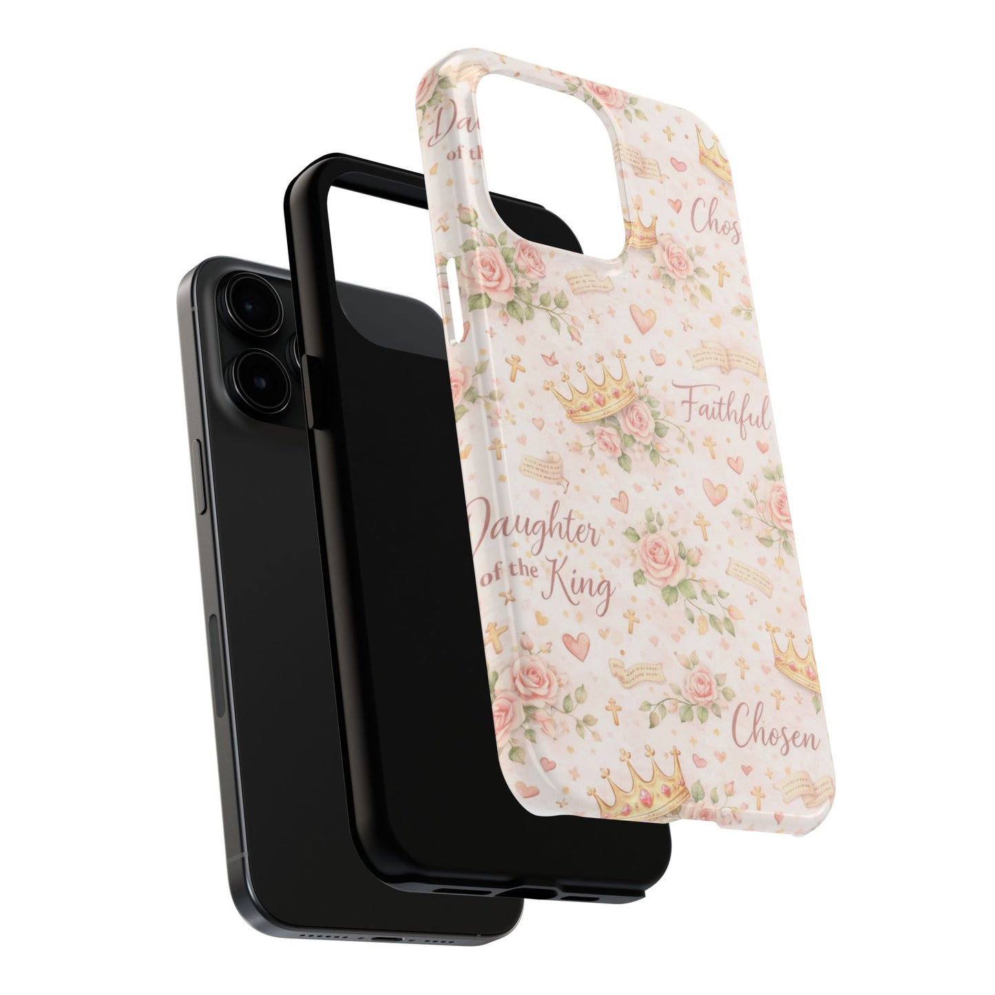 Daughter Of The King Phone Case | Christian Floral iPhone Case