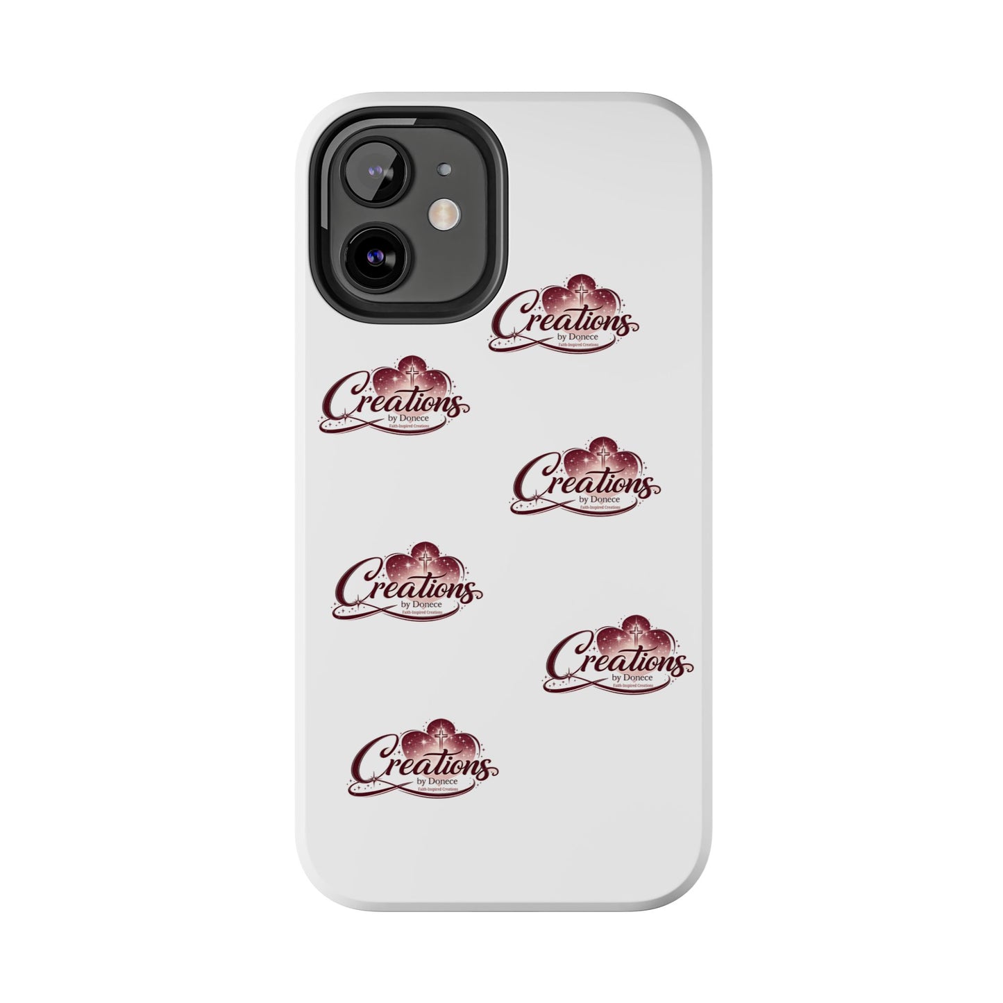 Logo Pattern Tough Phone Case — Creations Repeat Design