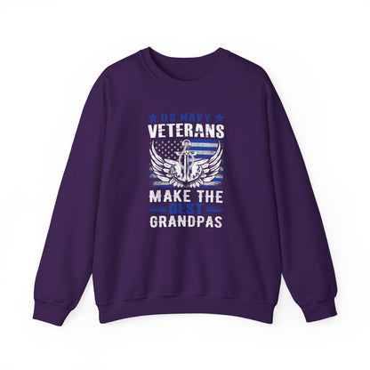 US Navy  Veterans Make the Best Grandpas Sweatshirt