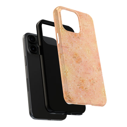 Blessed in Grace Phone Case | Christian floral iPhone Case