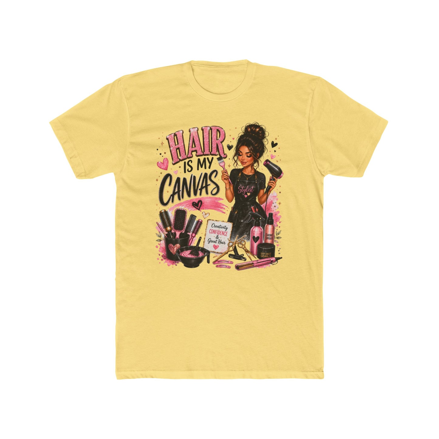 Hair Is My Canvas T‑Shirt