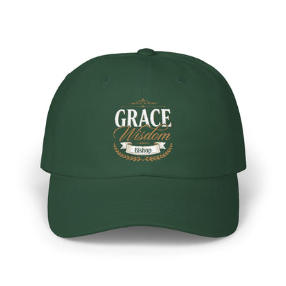 Grace Wisdom Dad Cap — Vintage Faith-Based Embroidered Baseball Hat