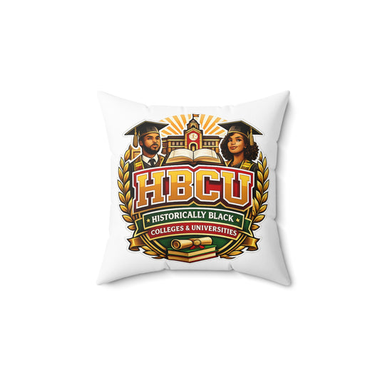 HBCU Crest Pillow — Historically Black Colleges & Universities Decorative Throw Pillow