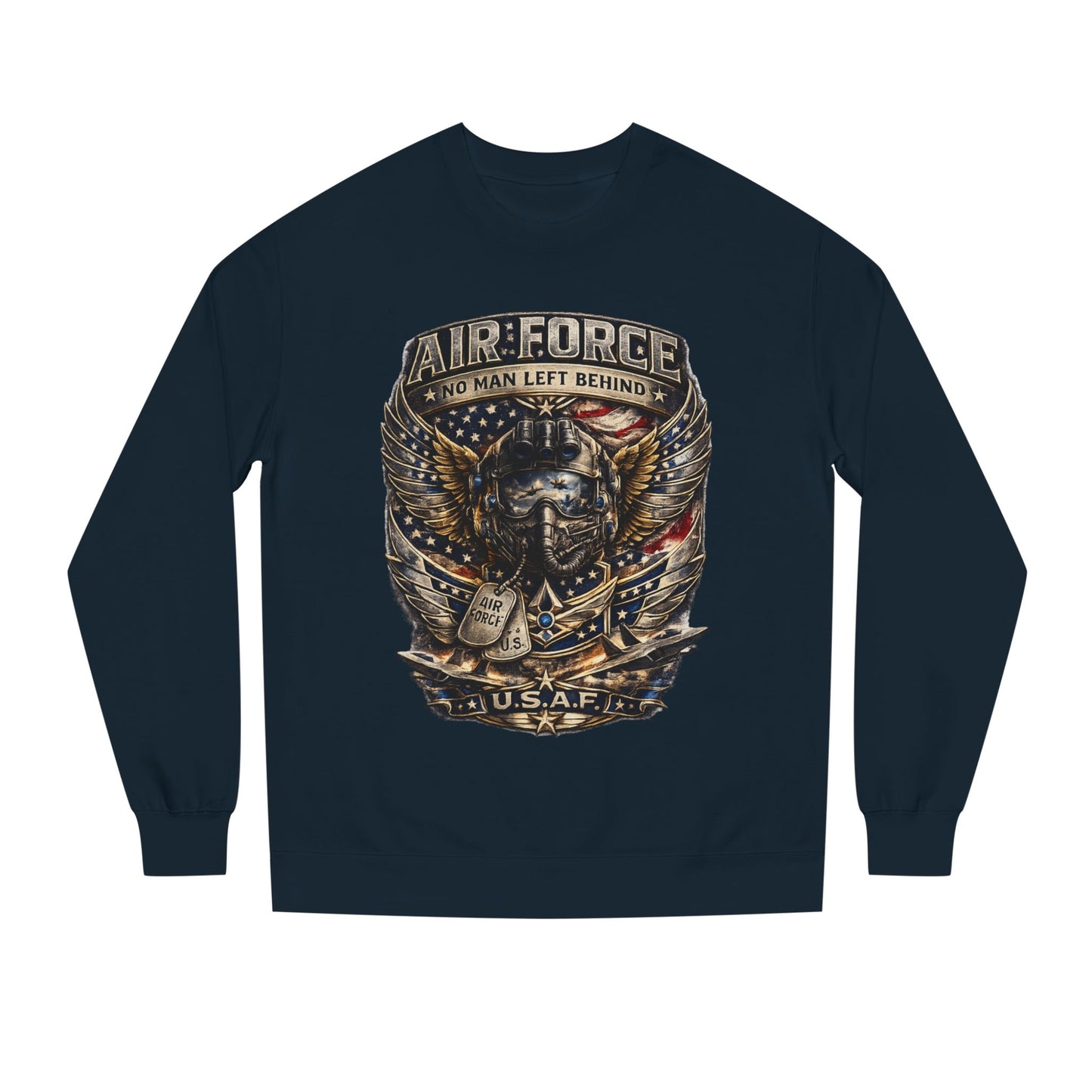 Air Force 'No Man Left Behind' Crewneck Sweatshirt