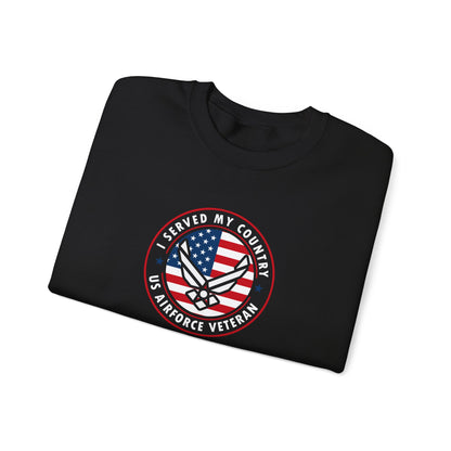 I Served My Country US Airforce Veteran Sweatshirt