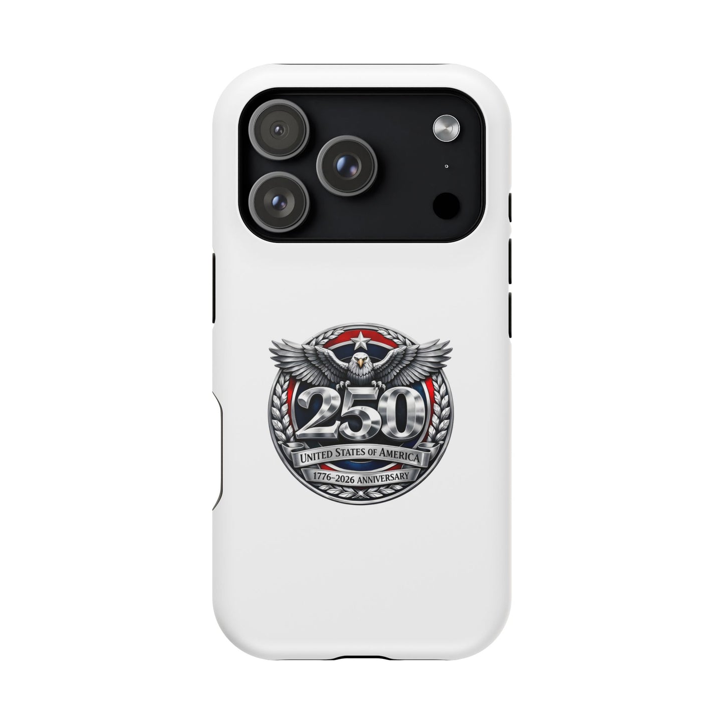 iPhone Magnetic Impact Case — 250th Anniversary Eagle Badge Design