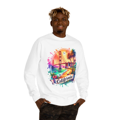 California Sunset Crewneck Sweatshirt