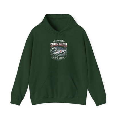 U.S Coast Guard Storm Watch Semper Paratus Hoodie