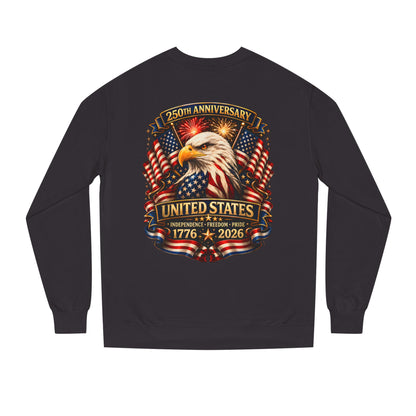 250th Anniversary United States Eagle Sweatshirt – 1776–2026 Patriotic Crewneck