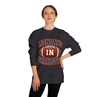 Mondays in Charlotte Football Sweatshirt