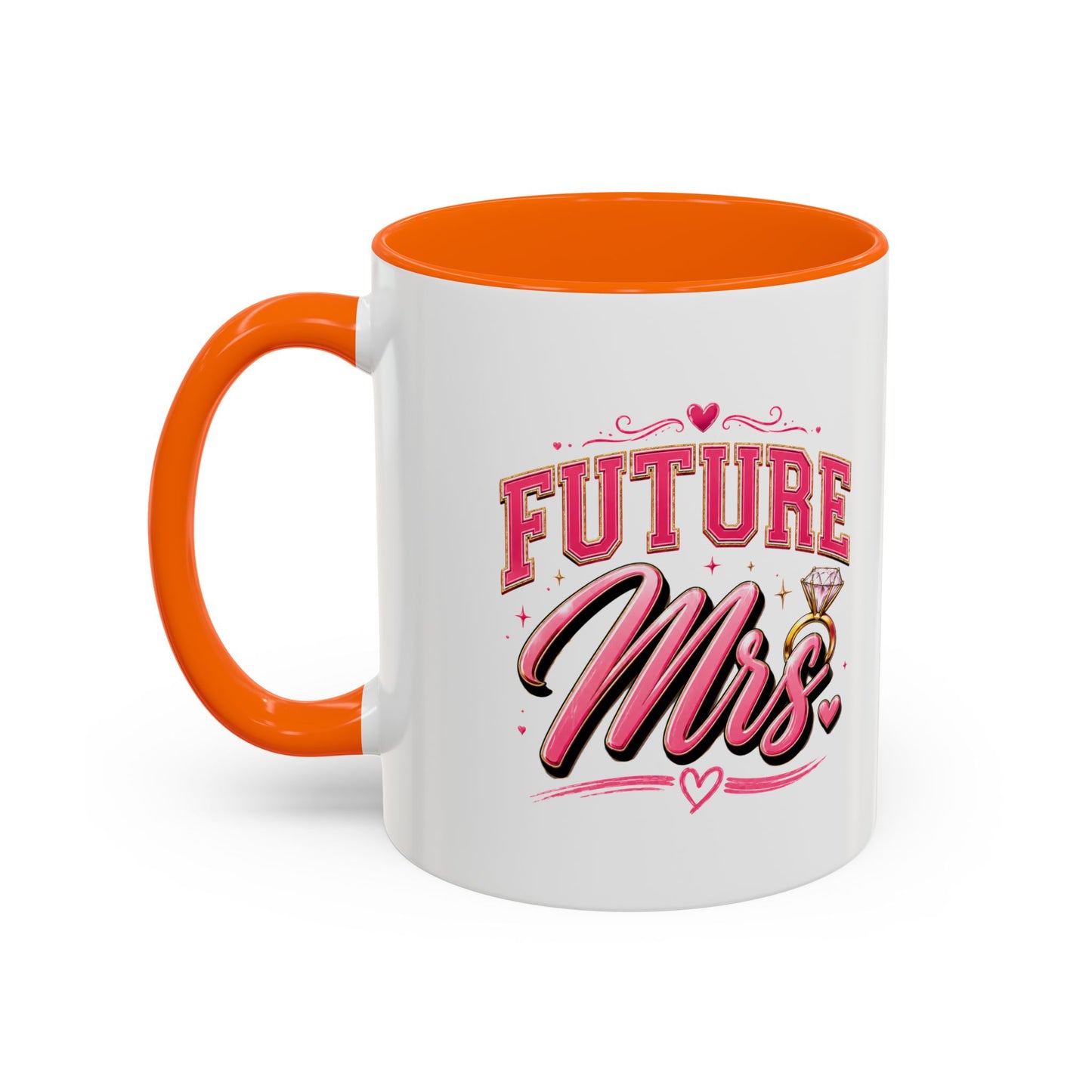 Future Mrs. Accent Coffee Mug — Bridal Bachelorette Gift (11/15oz)
