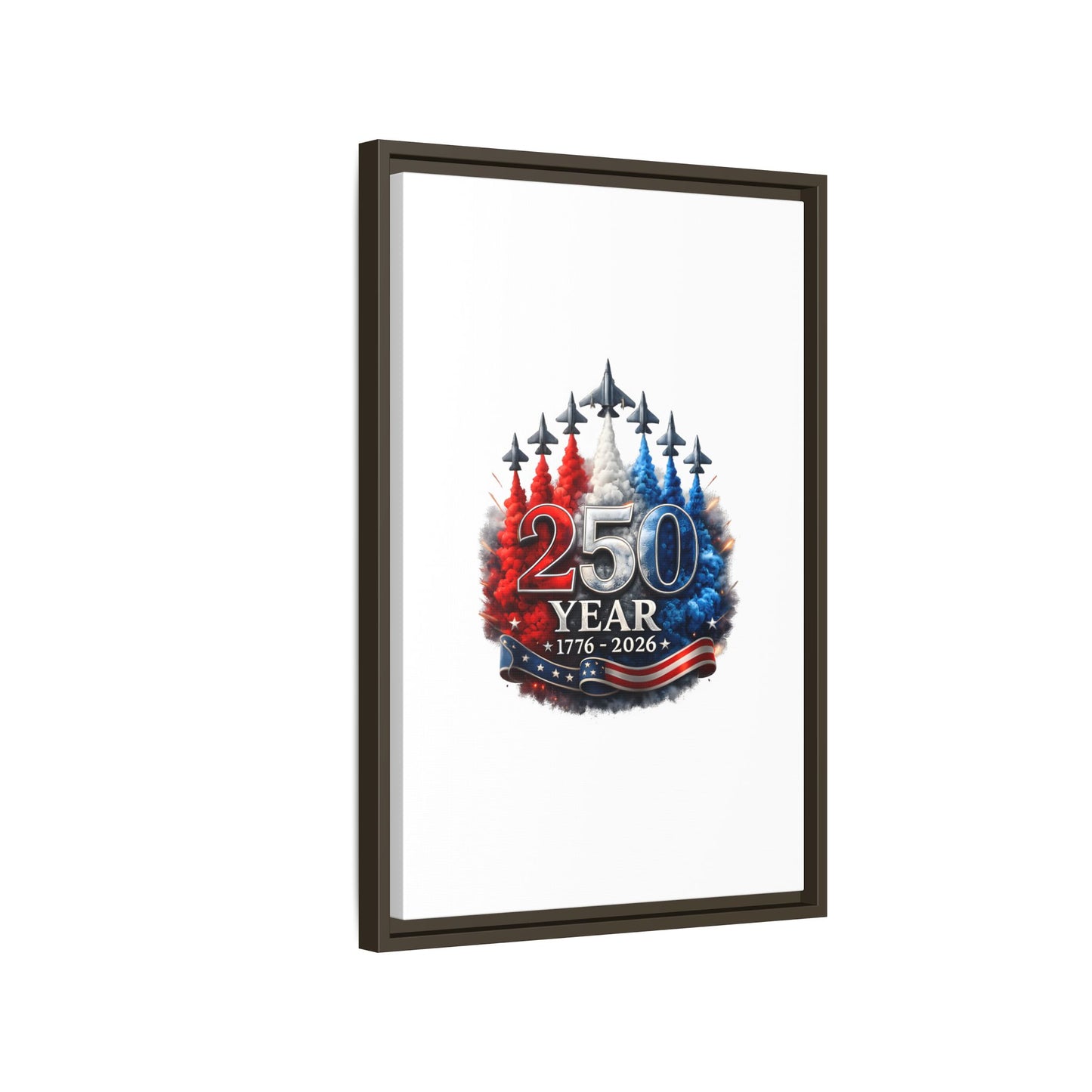 Matte Canvas, Framed (Multi-color)