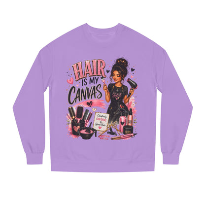 Hair Is My Canvas Sweatshirt