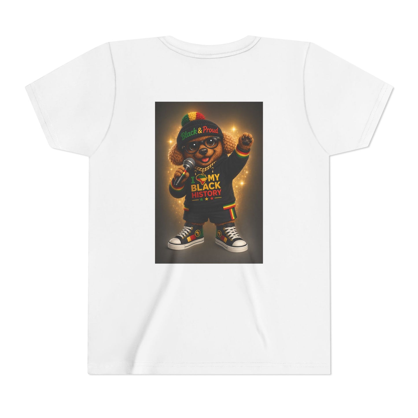 Youth Tee — My Black History Kid Graphic T-Shirt