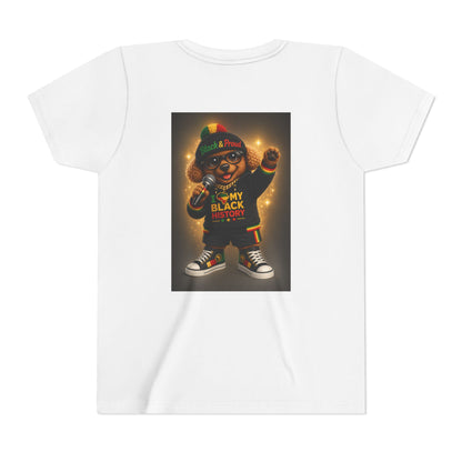 Youth Tee — My Black History Kid Graphic T-Shirt