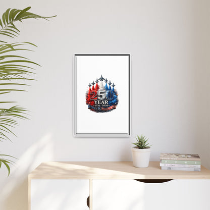 Matte Canvas, Framed (Multi-color)