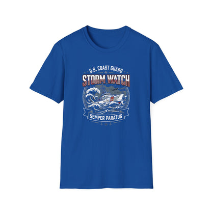 U.S Coast Guard Storm Watch Semper Paratus T-Shirt