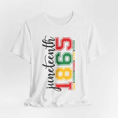 Juneteenth 1865 T-Shirt — Black History Celebration Tee