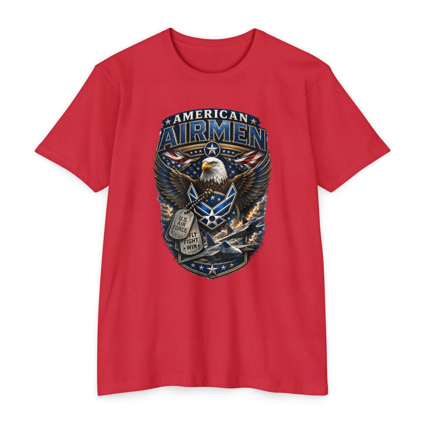 American Airmen Eagle T-Shirt — Patriotic USA Air Force Graphic Tee