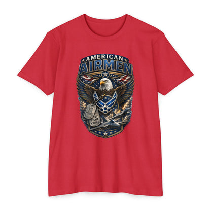 American Airmen Eagle T-Shirt — Patriotic USA Air Force Graphic Tee