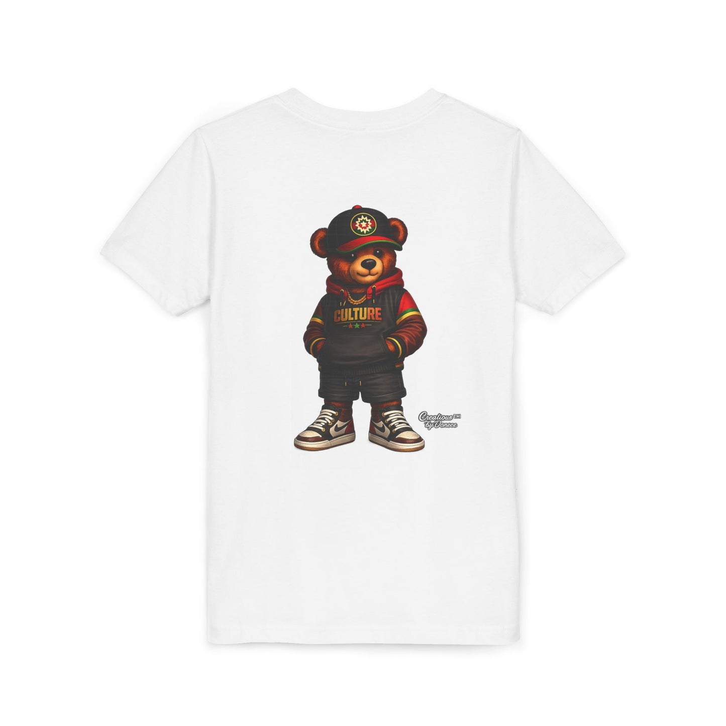 Youth Tee — Urban Bear "Culture" Graphic