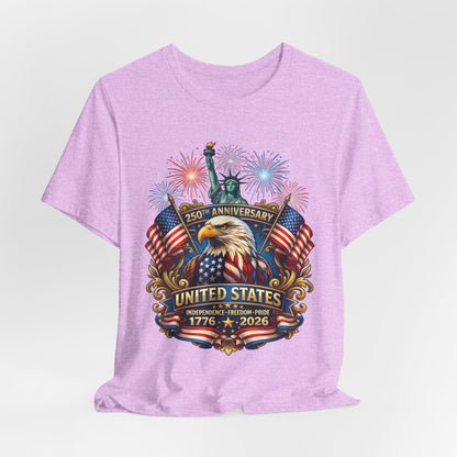 250th Anniversary United States Eagle T-Shirt – 1776–2026 Patriotic Tee