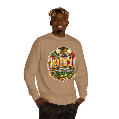 HBCU Crest Sweatshirt — Historically Black Colleges & Universities Crewneck