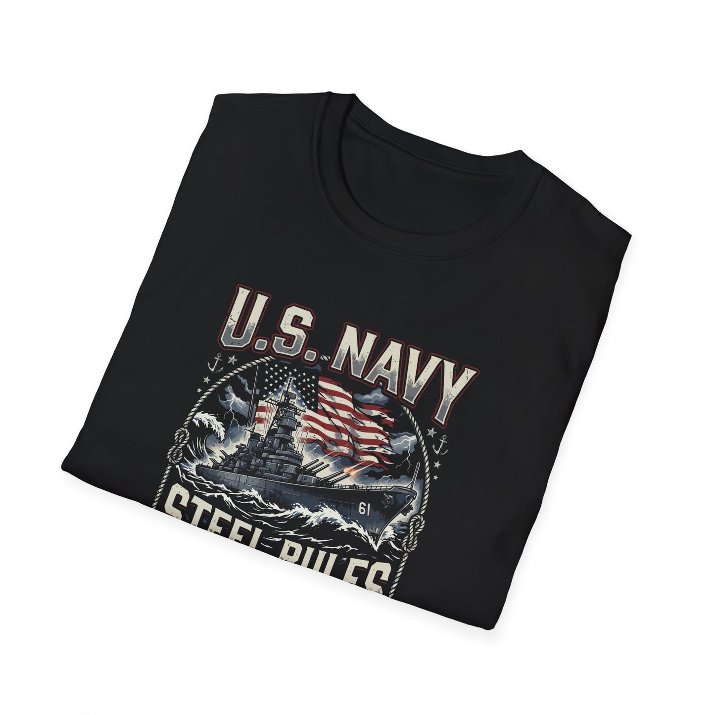 U.S. Navy Steel Rules the Sea T-Shirt