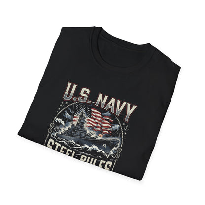 U.S. Navy Steel Rules the Sea T-Shirt