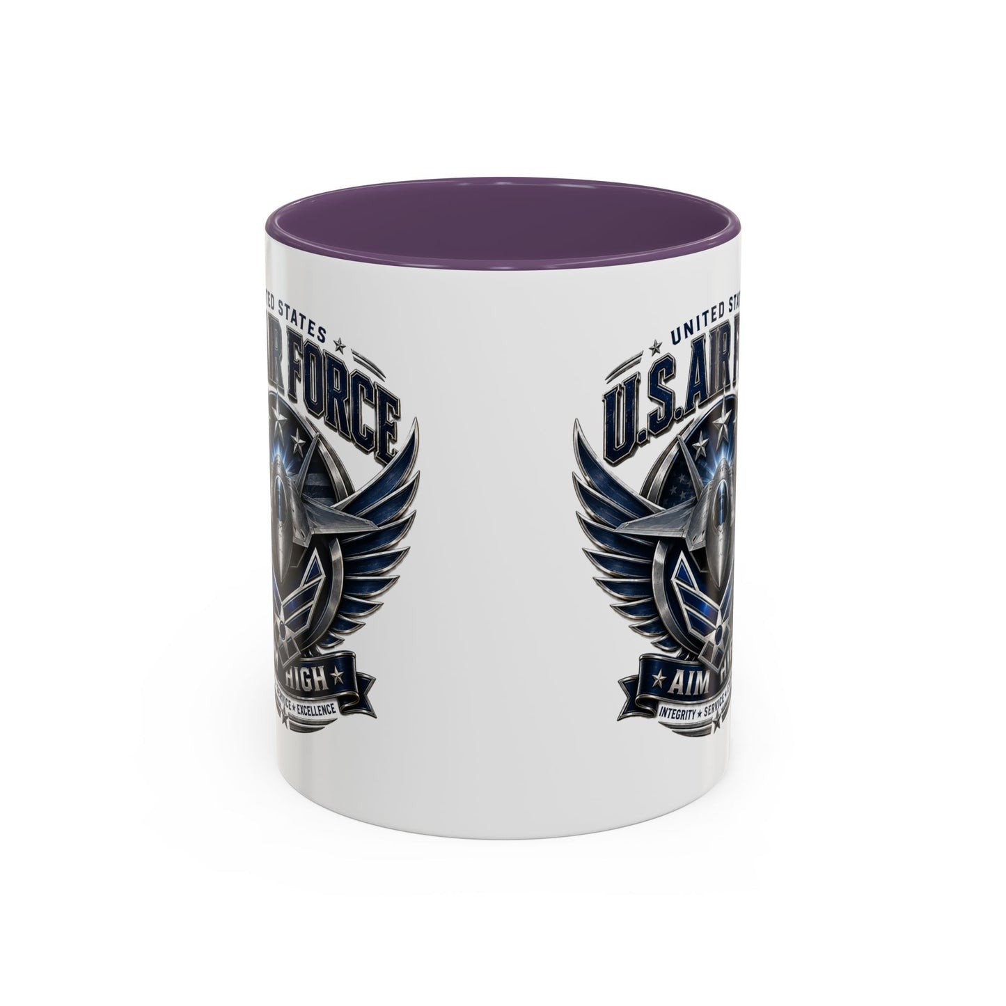 U.S. Air Force Aim High Accent Coffee Mug (11/15oz)