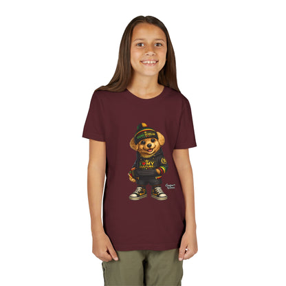 Youth Bear Graphic Tee – "I Love My Culture" Urban Streetwear