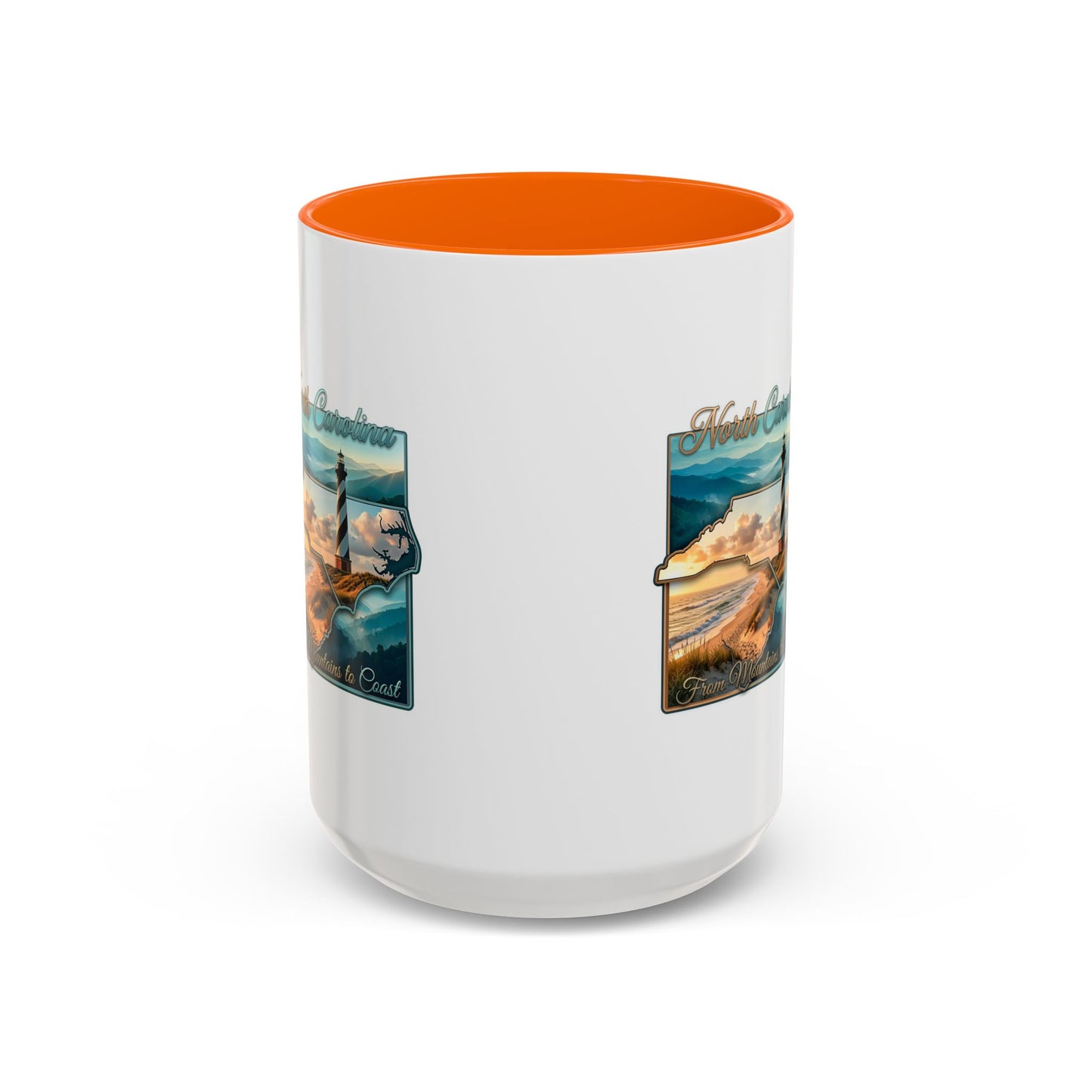 Coastal Lighthouse Coffee Mug – From Mountains to Coast Accent Mug