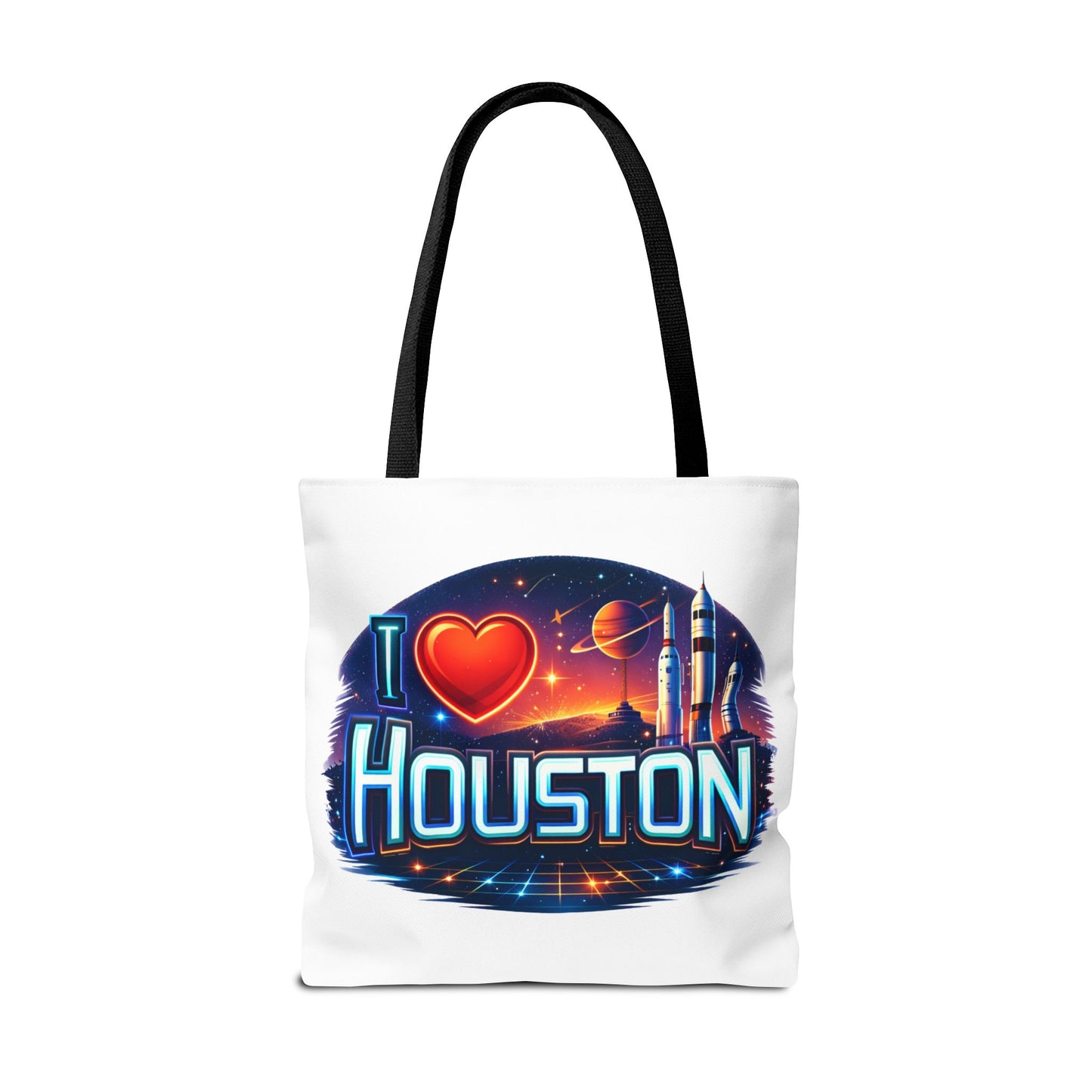 I  Houston Retro Space Tote Bag