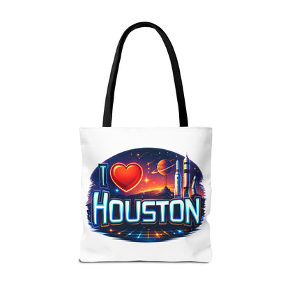 I  Houston Retro Space Tote Bag