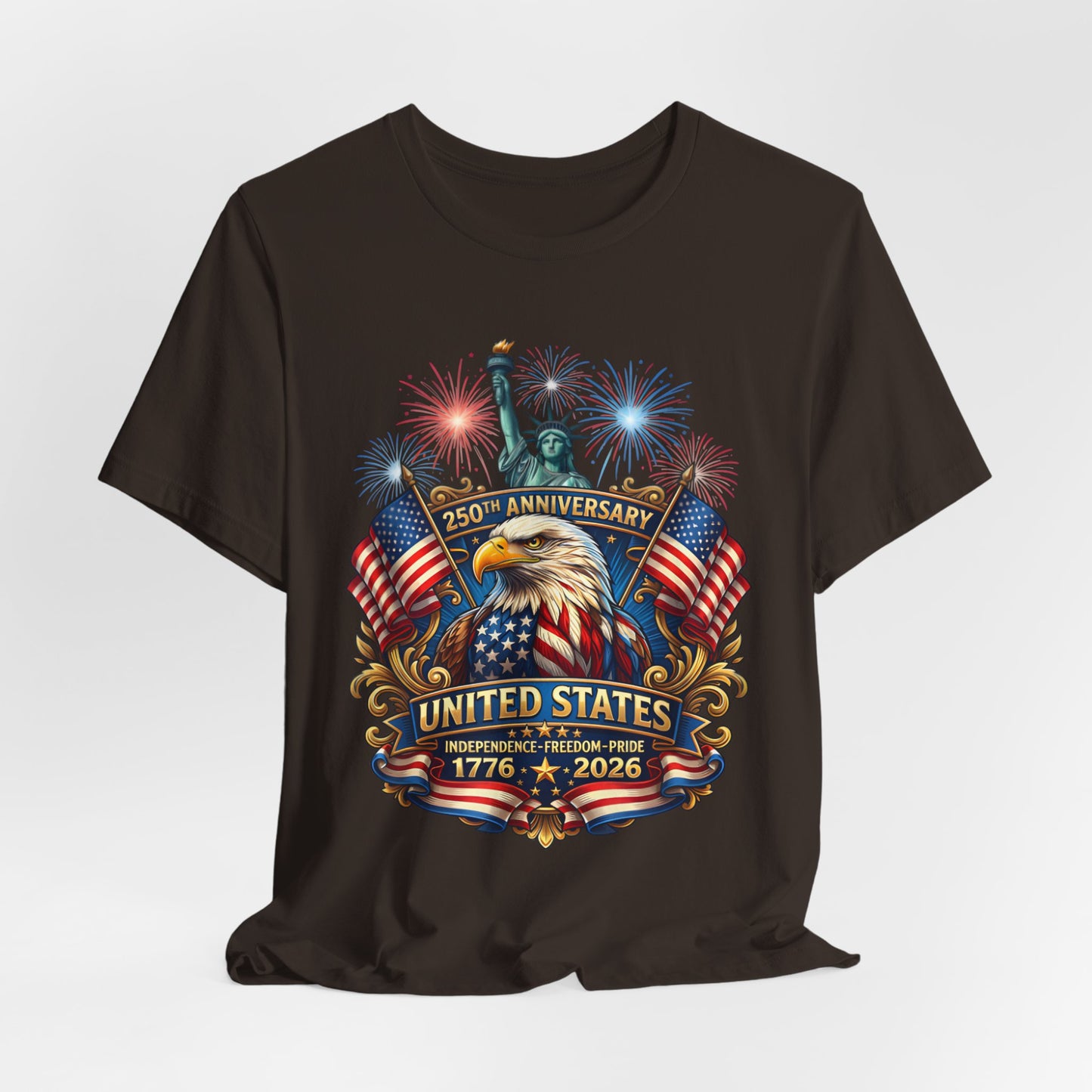250th Anniversary United States Eagle T-Shirt – 1776–2026 Patriotic Tee