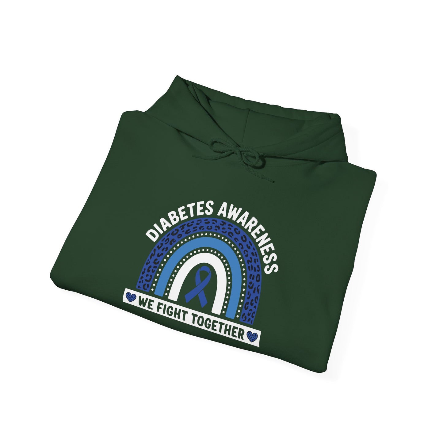 Diabetes Awareness We Fight Together Hoodie