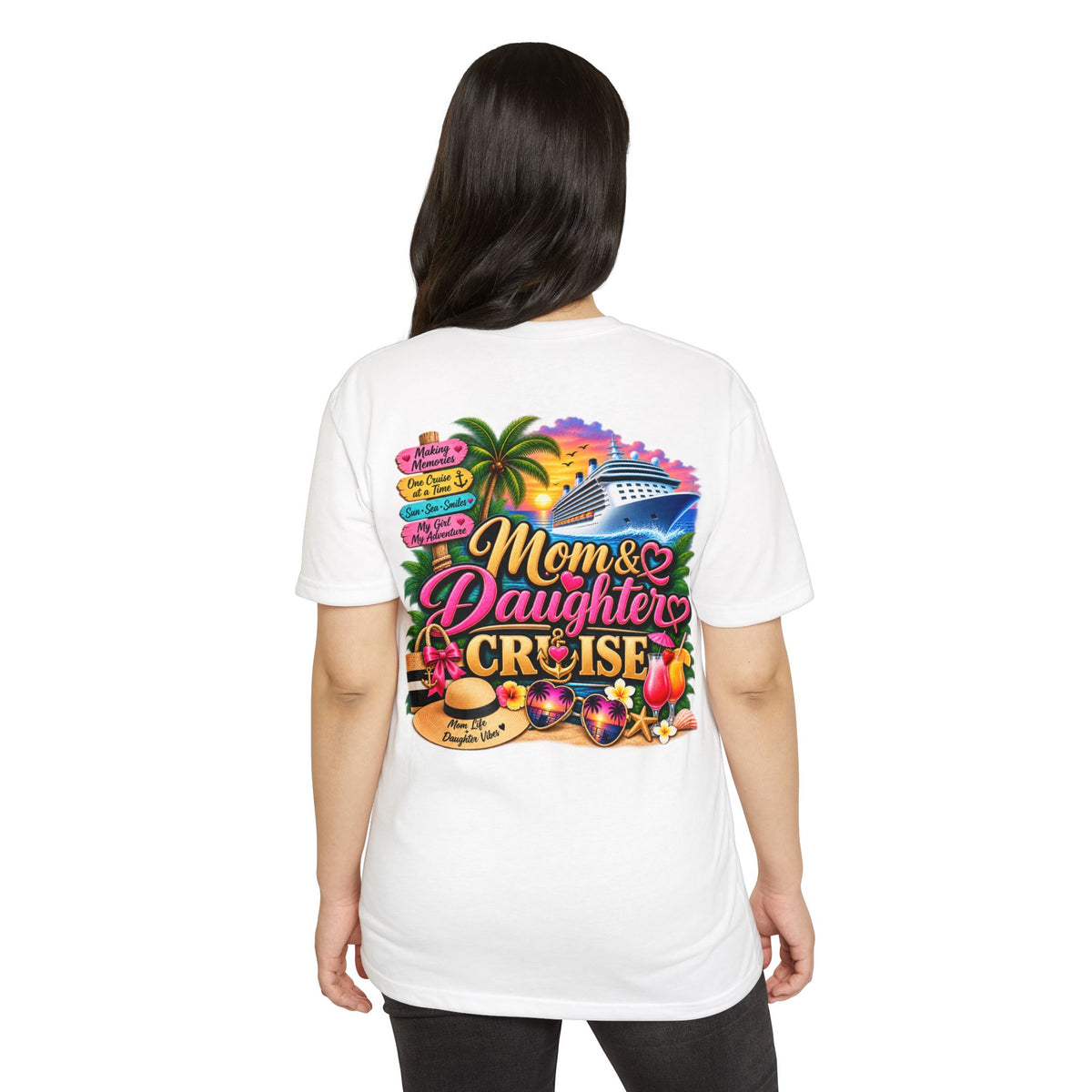 Mom & Daughter Cruise T-Shirt — Matching Vacation Shirt for Beach, Summer & Family Trips