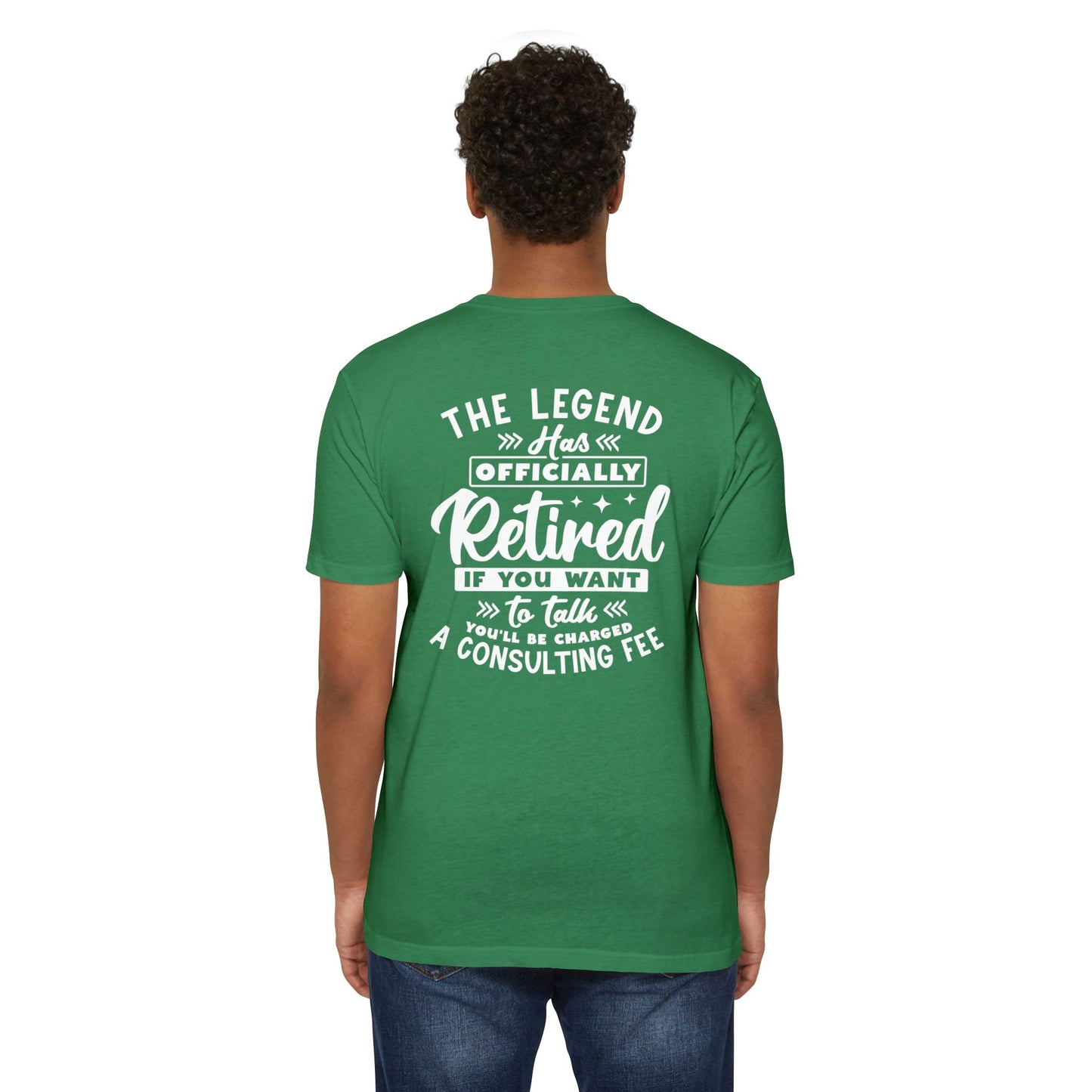 Retired Legend T-Shirt — "The Legend Has Officially Retired" Funny Retirement Tee