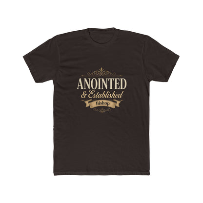 Anointed & Established Bishop T-Shirt — Christian Ministry Tee