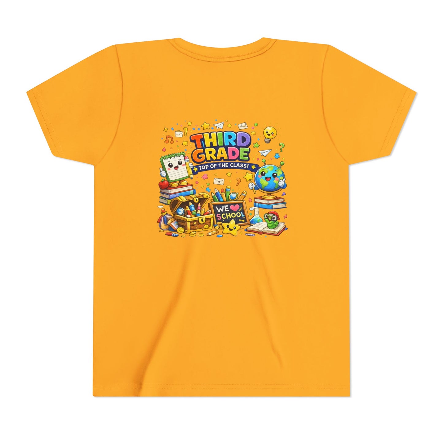 Third Grade Kids Tee — "Third Grade Out of the Classroom" Back-to-School Youth Shirt