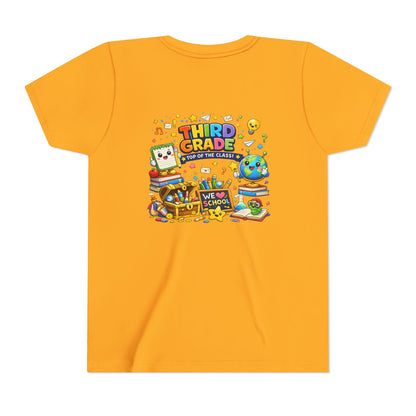 Third Grade Kids Tee — "Third Grade Out of the Classroom" Back-to-School Youth Shirt
