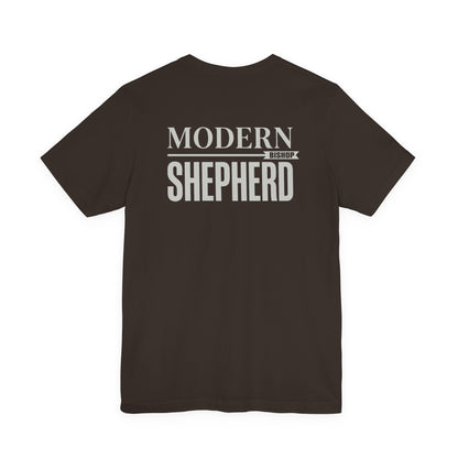 Modern Shepherd T‑Shirt – "Modern Bishop Shepherd" Graphic Tee
