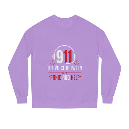 911 Dispatcher Crewneck Sweatshirt — “The Voice Between Panic and Help”